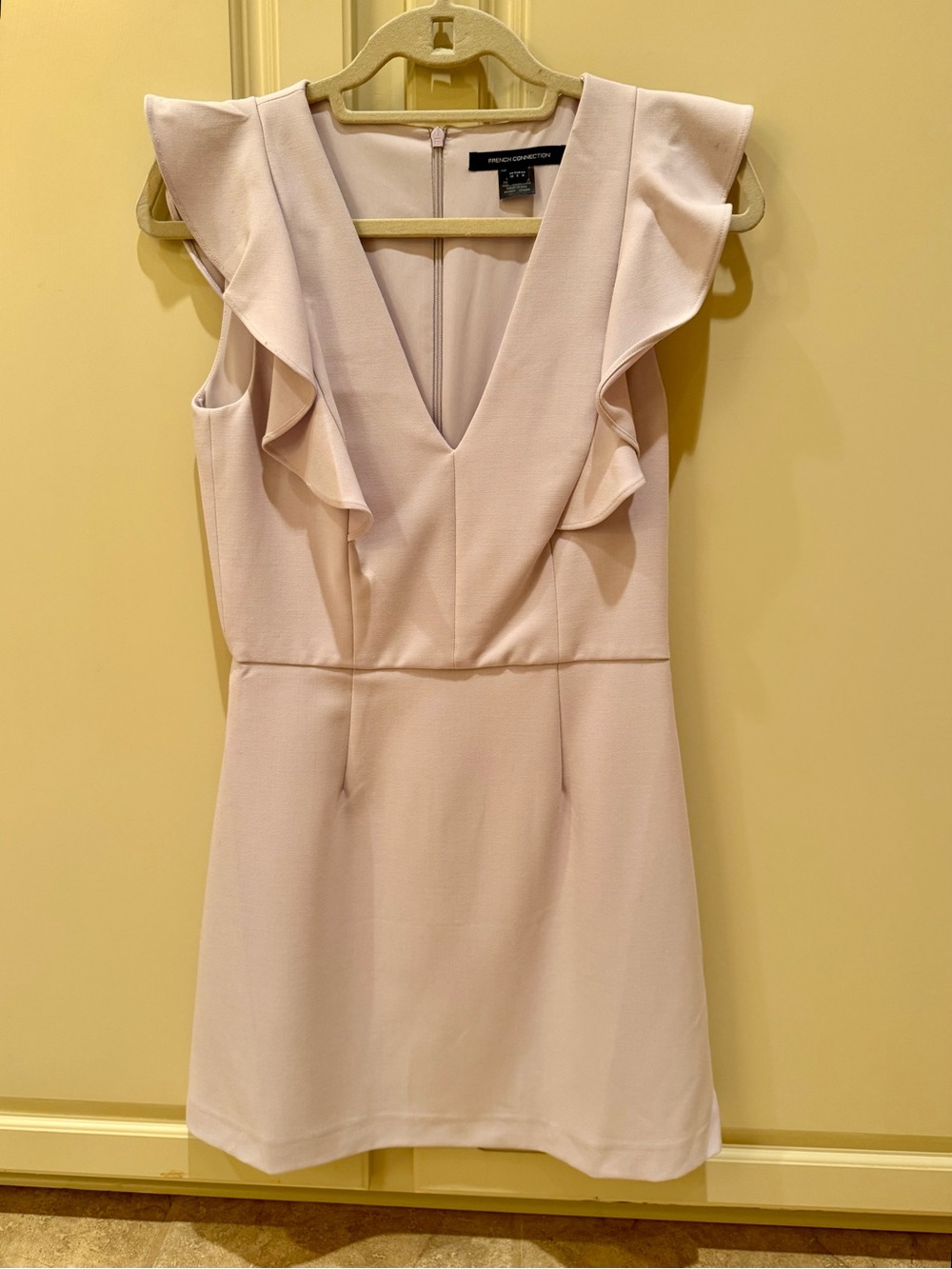 French Connection Whisper Ruffle Minidress